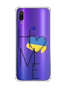 Чохол з потовщеними кутами на Xiaomi Redmi Note 7/7 Pro :: Дім Україна /принт 353/