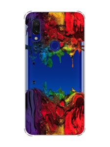 Чохол з потовщеними кутами на Xiaomi Redmi 7 :: Фарби /принт 249/