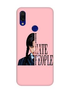 Матовий чохол з рожевими боками на Xiaomi Redmi 7 :: Добра дівчинка /принт 215/