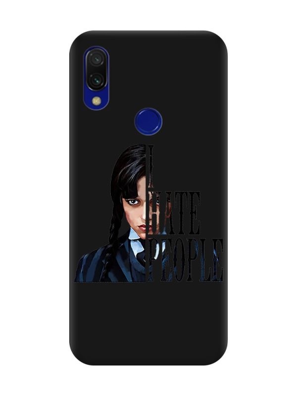 Матовий чохол з чорними боками на Xiaomi Redmi 7 :: Добра дівчинка /принт 215/