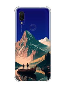 Чохол з потовщеними кутами на Xiaomi Redmi 7 :: Човен. Пейзаж /принт 246/