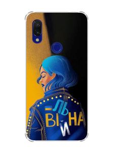 Чохол з потовщеними кутами на Xiaomi Redmi 7 :: Вільна /принт 252/