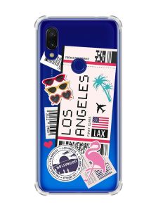 Чохол з потовщеними кутами на Xiaomi Redmi 7 :: Подорожі. Лос-Анджелес /принт 328/