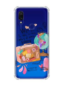 Чохол з потовщеними кутами на Xiaomi Redmi 7 :: Настрій подорожувати /принт 329/