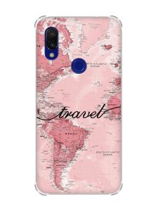 Чохол з потовщеними кутами на Xiaomi Redmi 7 :: Карта /принт 319/