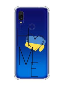 Чохол з потовщеними кутами на Xiaomi Redmi 7 :: Дім Україна /принт 353/
