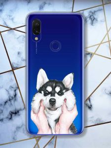 Прозорий чохол на Xiaomi Redmi 7 :: Мордочка /принт 121/