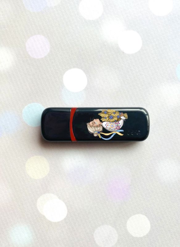 Подарункова флешка на 64GB (дизайн 21)