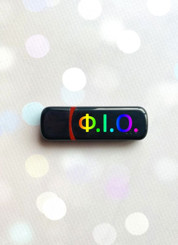 Іменна флешка з логотипом на 64GB (дизайн 36)