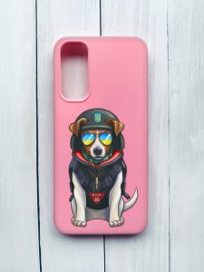 Матовий чохол на Samsung Galaxy A05s (A057) Рожевий :: Пес Патрон (принт 4)