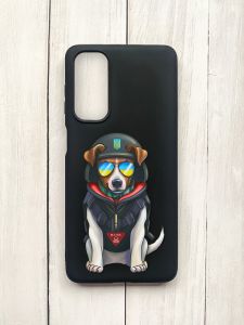 Матовий чохол на Samsung Galaxy M54 Чорний :: Пес Патрон (принт 4)