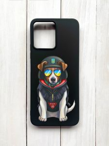 Матовий чохол на Xiaomi Redmi 12 Чорний :: Пес Патрон (принт 4)