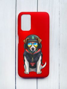 Матовий чохол на Xiaomi Redmi 9T Червоний :: Пес Патрон (принт 4)