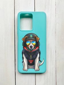 Матовий чохол на Xiaomi Redmi Note 12 Бірюзовий :: Пес Патрон (принт 4)