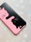 Матовий рожевий чохол на  Apple iPhone 14 :: Котики (принт 118)