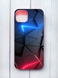 Матовий чохол на iPhone 15 Plus Рожевий :: Рельєфний фон (принт 36)