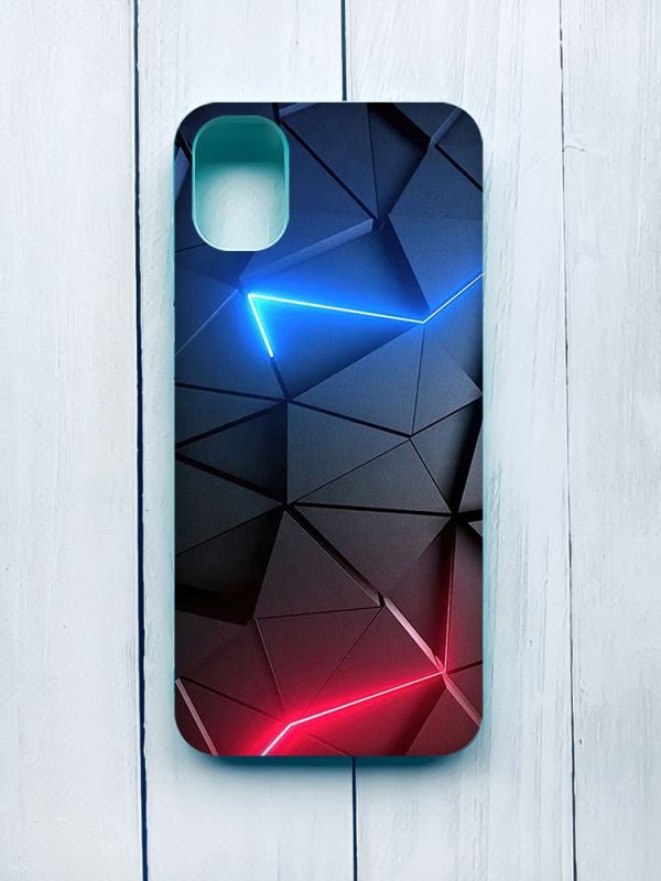 Матовий чохол на Samsung Galaxy A05 (A055) Бірюзовий :: Рельєфний фон (принт 36)