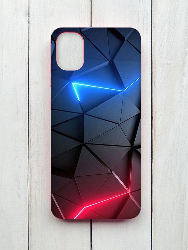 Mатовий чохол на Samsung Galaxy A05 (A055) Рожевий :: Рельєфний фон (принт 36)