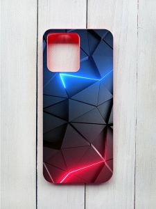 Матовий чохол на Xiaomi Redmi 12 Рожевий :: Рельєфний фон (принт 36)