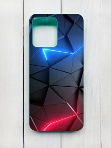 Матовий чохол на Xiaomi Redmi 12 Бірюзовий :: Рельєфний фон (принт 36)