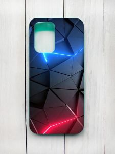 Матовий чохол на Xiaomi Redmi 10 Бірюзовий :: Рельєфний фон (принт 36)