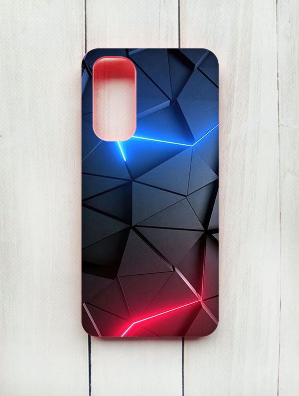 Матовий чохол на Samsung Galaxy M54 Рожевий :: Рельєфний фон (принт 36)