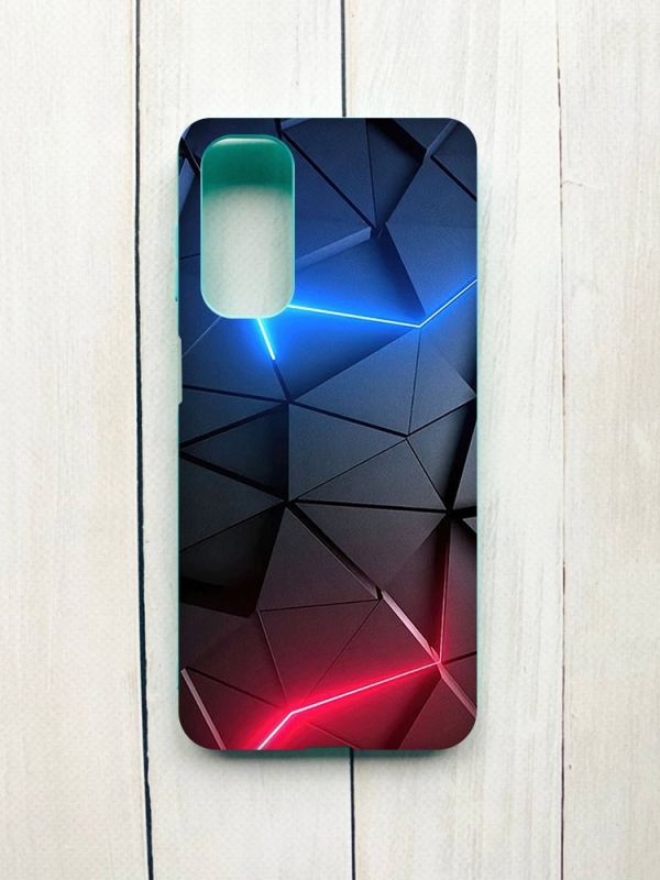 Матовий чохол на Samsung Galaxy M54 Бірюзовий :: Рельєфний фон (принт 36)