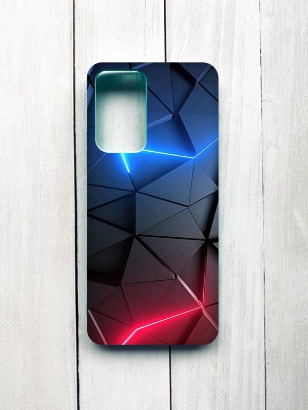 Матовий чохол на Xiaomi Redmi Note 11 Pro Бірюзовий :: Рельєфний фон (принт 36)