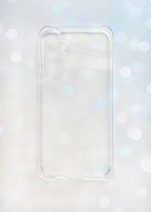 Прозорий силіконовий чохол з потовщеними кутами Samsung Galaxy A55 (A556)