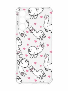 Чохол з потовщеними кутами на Samsung Galaxy A55 (A556) :: Лами (принт 95)