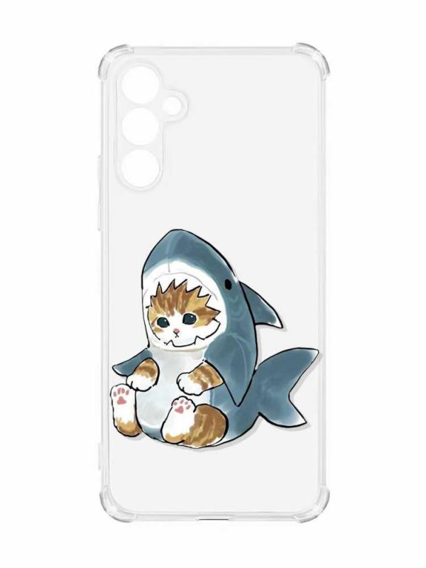 Чохол з потовщеними кутами на Samsung Galaxy A55 (A556) :: Кошеня (принт 120)
