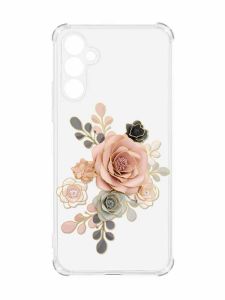 Чохол з потовщеними кутами на Samsung Galaxy A55 (A556) :: Троянди (принт 275)