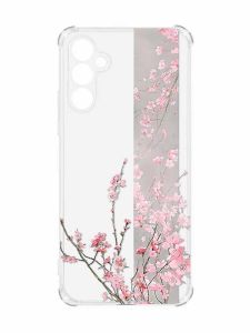 Чохол з потовщеними кутами на Samsung Galaxy A55 (A556) :: Сакура у цвіті (принт 286)