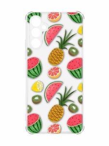 Чохол з потовщеними кутами на Samsung Galaxy A55 (A556) :: Фруктовий мікс (принт 347)