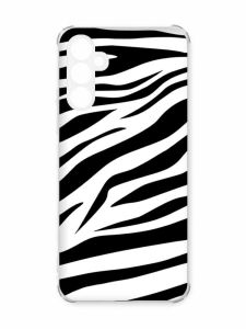 Чохол з потовщеними кутами на Samsung Galaxy A55 (A556) :: Фон Зебра (принт 92)