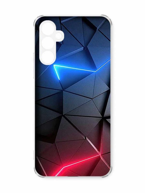 Чохол з потовщеними кутами на Samsung Galaxy A55 (A556) :: Рельєфний фон (принт 36)