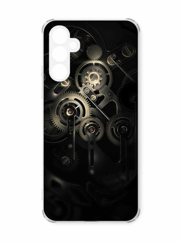 Чохол з потовщеними кутами на Samsung Galaxy A55 (A556) :: Механізм (принт 238)