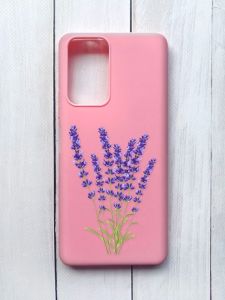 Матовий чохол на Xiaomi Redmi Note 10 Pro/10 Pro Max Рожевий :: Лаванда (принт 28)