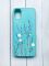Матовий чохол для Samsung Galaxy A51 (2020)/A515 Бірюзовий :: Польові квіти (принт 270)