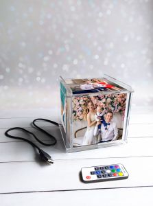 Нічник фотокуб з дистанційним керуванням