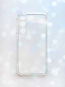 Прозорий силіконовий чохол з потовщеними кутами Samsung Galaxy A35 (A356)