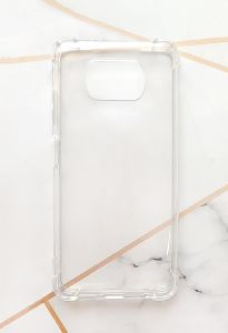 Силіконовий чохол з потовщеними кутами для Xiaomi Poco X3