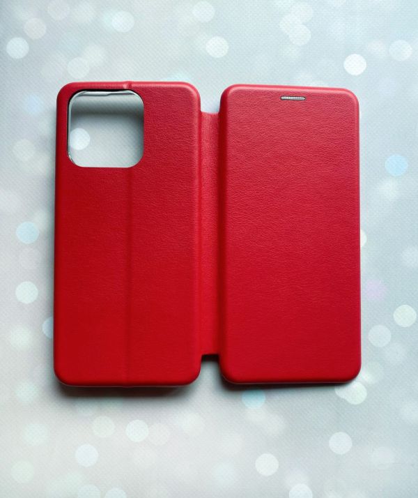 Чохол-книжка для Xiaomi Redmi 12C Червоний