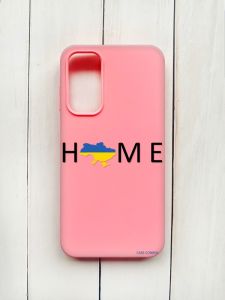 Матовий чохол на Samsung Galaxy A15 (A155) Рожевий :: Дім Україна (принт 72)