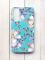 Матовий чохол на Samsung A34 5G Бірюзовий :: Квітковий малюнок (принт 272)