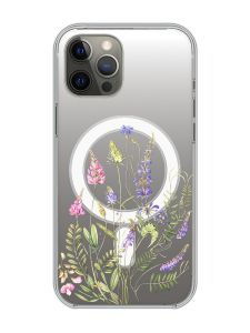 Магнітний чохол на iPhone 12 Pro Max із підтримкою MagSafe :: Квіткова ідилія (принт 382)