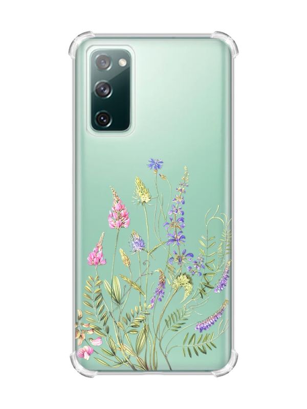 Чохол з потовщеними кутами на Samsung Galaxy S20 FE :: Квіткова ідилія (принт 382)