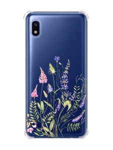 Чохол з потовщеними кутами на Samsung Galaxy A10 (2019)/A105 :: Квіткова ідилія (принт 382)