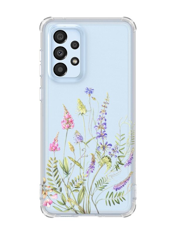 Чохол з потовщеними кутами на Samsung Galaxy A33 5G :: Квіткова ідилія (принт 382)