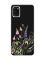 Матовий чорний чохол на Samsung Galaxy A31 :: Квіткова ідилія (принт 382)